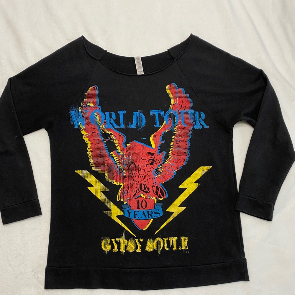 Gypsy Soule Rock and Roll Sweatshirt
Size Small